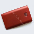 Matte Cases Hard Back Covers for LG Optimus L3 E400 - Red