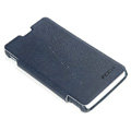 ROCK Side Flip leather Cases Holster Skin for Sony Ericsson LT29i Xperia Hayabusa Xperia GX/TX - Blue