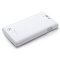 ROCK Colorful Glossy Cases Skin Covers for OPPO Real R807 - White