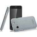 IMAK Cowboy Shell Quicksand Hard Cases Covers for Gionee GN320 - Gray