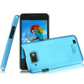 IMAK Ultrathin Matte Color Covers Hard Cases for Gionee GN868 - Blue
