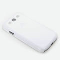ROCK Naked Shell Cases Hard Back Covers for Samsung Galaxy SIII S3 I9300 I9308 I939 I535 - White