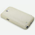 ROCK Side Flip leather Cases Holster Skin for Samsung N7100 GALAXY Note2 - Beige