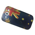 Retro Australia flag Hard Back Cases Covers for Samsung Galaxy SIII S3 I9300 I9308 I939 I535