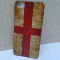 Retro England flag Hard Back Cases Covers Skin for iPhone 5