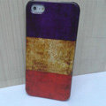 Retro France flag Hard Back Cases Covers Skin for iPhone 5