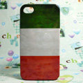 Retro Ireland flag Hard Back Cases Covers for iPhone 4G/4GS