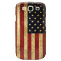 USA American Retro flag Hard Back Cases Covers for Samsung Galaxy SIII S3 I9300 I9308 I939 I535