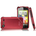 IMAK Armor Knight Color Covers Hard Cases for HTC Incredible S S710E G11 - Red