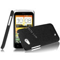IMAK Cowboy Shell Quicksand Hard Cases Covers for HTC T328d Desire VC - Black