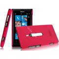 IMAK Cowboy Shell Quicksand Hard Cases Covers for Nokia Lumia 800 800c - Rose