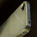 IMAK Diamond Texture Shell Hard Cases for iPhone 4G\4S - Gold