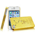 IMAK Scorpio Constellation Color Covers Hard Cases for iPhone 4G\4S - Golden