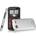 IMAK Titanium Color Covers Hard Cases for HTC Z715e Sensation XE G18 - Silver