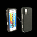 IMAK Ultra-thin Color Covers Hard Cases for Nokia N97 mini - Black