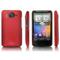 IMAK Ultrathin Matte Color Covers Hard Back Cases for HTC Desire HD A9191 A9192 G10 - Red