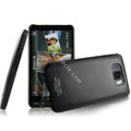 IMAK Ultrathin Matte Color Covers Hard Cases for HTC Leo T8585 T8588 Touch HD2 - Black