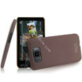 IMAK Ultrathin Matte Color Covers Hard Cases for HTC Leo T8585 T8588 Touch HD2 - Brown