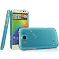 IMAK Ultrathin Matte Color Covers Hard Cases for HTC Sensation XL Runnymede X315e G21 - Blue