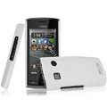 IMAK Ultrathin Matte Color Covers Hard Cases for Nokia 500 - White