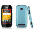 IMAK Ultrathin Matte Color Covers Hard Cases for Nokia 603 - Blue