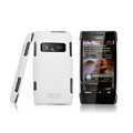IMAK Ultrathin Matte Color Covers Hard Cases for Nokia X7 X7-00 - White