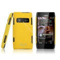 IMAK Ultrathin Matte Color Covers Hard Cases for Nokia X7 X7-00 - Yellow