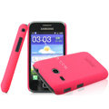 IMAK Ultrathin Matte Color Covers Hard Cases for Samsung I659 GALAXY Ace Plus - Rose