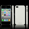 IMAK Ultrathin Matte Color Covers Hard Cases for iPhone 4G\4S - White