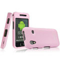 IMAK Armor Knight Full Cover Matte Color Shell Hard Cases for Samsung Galaxy Ace S5830 i579 - Pink