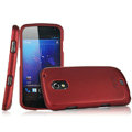 IMAK Armor Knight Full Cover Matte Color Shell Hard Cases for Samsung i9250 GALAXY Nexus Prime i515 - Red