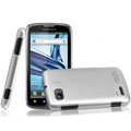 IMAK Titanium Color Covers Hard Cases for Motorola ME865 - Silver