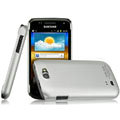 IMAK Titanium Color Covers Hard Cases for Samsung i8150 Galaxy W - Silver