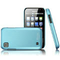 IMAK Ultrathin Matte Color Covers Hard Back Cases for Samsung i909 - Blue