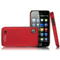 IMAK Ultrathin Matte Color Covers Hard Back Cases for Samsung i909 - Red
