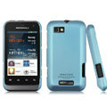 IMAK Ultrathin Matte Color Covers Hard Cases for Motorola XT320 - Blue