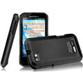 IMAK Ultrathin Matte Color Covers Hard Cases for Motorola XT535 - Black