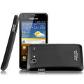 IMAK Ultrathin Matte Color Covers Hard Cases for Samsung i9070 Galaxy S Advance - Black