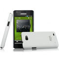 IMAK Ultrathin Matte Color Covers Hard Cases for Samsung i9103 Galaxy R - White