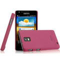 IMAK Ultrathin Matte Color Covers Hard Cases for Samsung i919 GALAXY SII - Rose