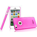 IMAK Water Jade Shell Hard Cases Covers for iPhone 5 - Rose