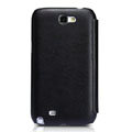 Nillkin leather Cases Holster Covers for Samsung N7100 GALAXY Note2 - Black