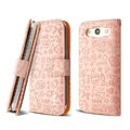 IMAK Candy holster leather Cases Covers Skin for Samsung Galaxy SIII S3 I9300 I9308 I939 I535 - Pink