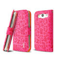 IMAK Candy holster leather Cases Covers Skin for Samsung Galaxy SIII S3 I9300 I9308 I939 I535 - Rose