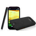 IMAK Ultrathin Matte Color Covers Hard Cases for HTC T528t One ST - Black