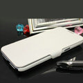 Leather Cases with stent holster Covers skin for Samsung N7100 GALAXY Note2 - White