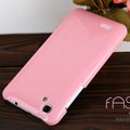 Nillkin Colourful Hard Cases Covers Skin for HTC T528d One SC - Pink