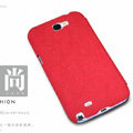 Nillkin leather Cases Holster Covers Skin for Samsung N7100 GALAXY Note2 - Red
