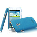 IMAK Cowboy Shell Quicksand Hard Cases Covers for Samsung I8190 GALAXY SIII Mini - Blue