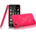 IMAK Ultrathin Rose Color Covers Hard Cases for HTC T528d One SC - Rose